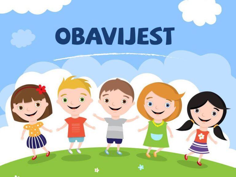 Raspored djece po razrednim odjelima