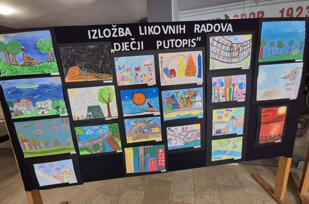 Likovno-literarni natječaj „Dječji putopis“
